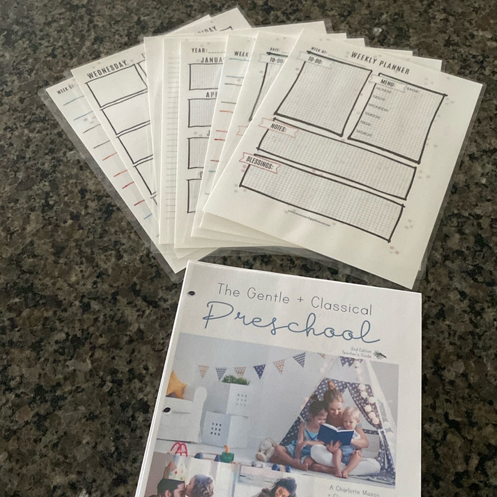 Preschool homeschool system
